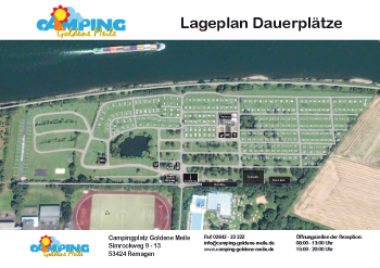 Camping Goldene Meile Lageplan
