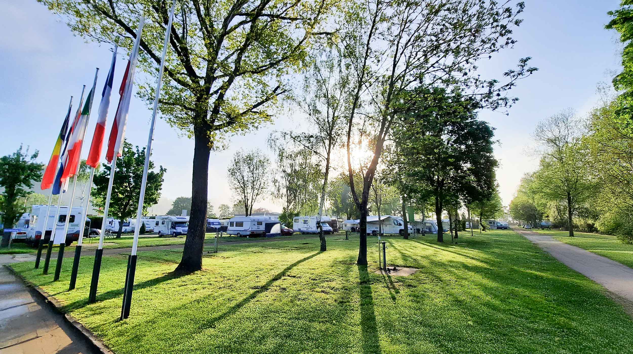Camping Goldene Meile Frühling